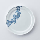 [LARGE PLATE (PLATTER)] 2 PIECES SET WESTERN DISH YOKARAKUSA | MIKAWACHI WARE | HIRADOSHOUZAN