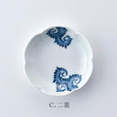 [SMALL DISH (PLATE)] 6 PIECES SET YOKARAKUSA | MIKAWACHI WARE | HIRADOSHOUZAN