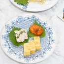 [LARGE PLATE (PLATTER)] 7-SUN CHERRY BLOSSOM SEIGAIHA ELEPHANT | MIKAWACHI WARE | HIRADOSHOUZAN