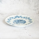 [대형 플레이트 (플래터)] 히라 도쇼잔 7-Sun 벚꽃 코끼리 | 미카와 쵸 도자기