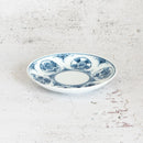 [SMALL DISH (PLATE)] ROUND & FLAT MARU-MON FLOWER | MIKAWACHI WARE | HIRADOSHOUZAN