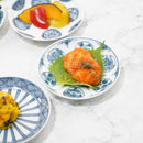 [SMALL DISH (PLATE)] ROUND & FLAT MARU-MON FLOWER | MIKAWACHI WARE | HIRADOSHOUZAN