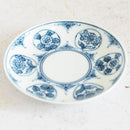 [SMALL DISH (PLATE)] ROUND & FLAT MARU-MON FLOWER | MIKAWACHI WARE | HIRADOSHOUZAN