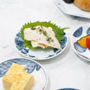 [小菜（板）]圓形和扁平的hana-karakusa | Mikawachi Ware | Hiradoshouzan