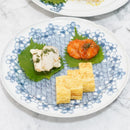 [LARGE PLATE (PLATTER) SET] 3 PIECES 7-SUN CHERRY BLOSSOM | MIKAWACHI WARE | HIRADOSHOUZAN