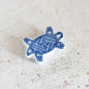 [CHOPSTICKS REST SET] 4 PIECES TURTLE | MIKAWACHI WARE | HIRADOSHOUZAN