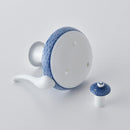 [SAKE BOTTLE & CUP SET] 3 PIECES KANBIN & SAKAZUKI HIRADO-SEIGAIHA | MIKAWACHI WARE | HIRADOSHOUZAN