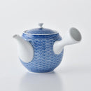 [TEA SET] 3 PIECES KYUSU & SENCHA HIRADO-SEIGAIHA | MIKAWACHI WARE | HIRADOSHOUZAN