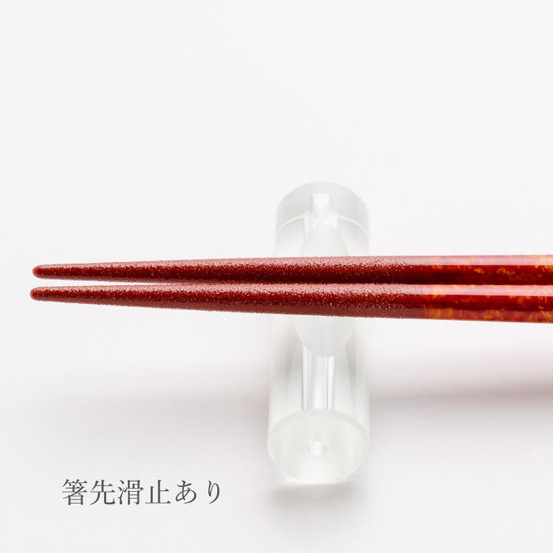 [筷子]夜空與筷子休息（21.5cm）|水晶|瓦卡薩漆器