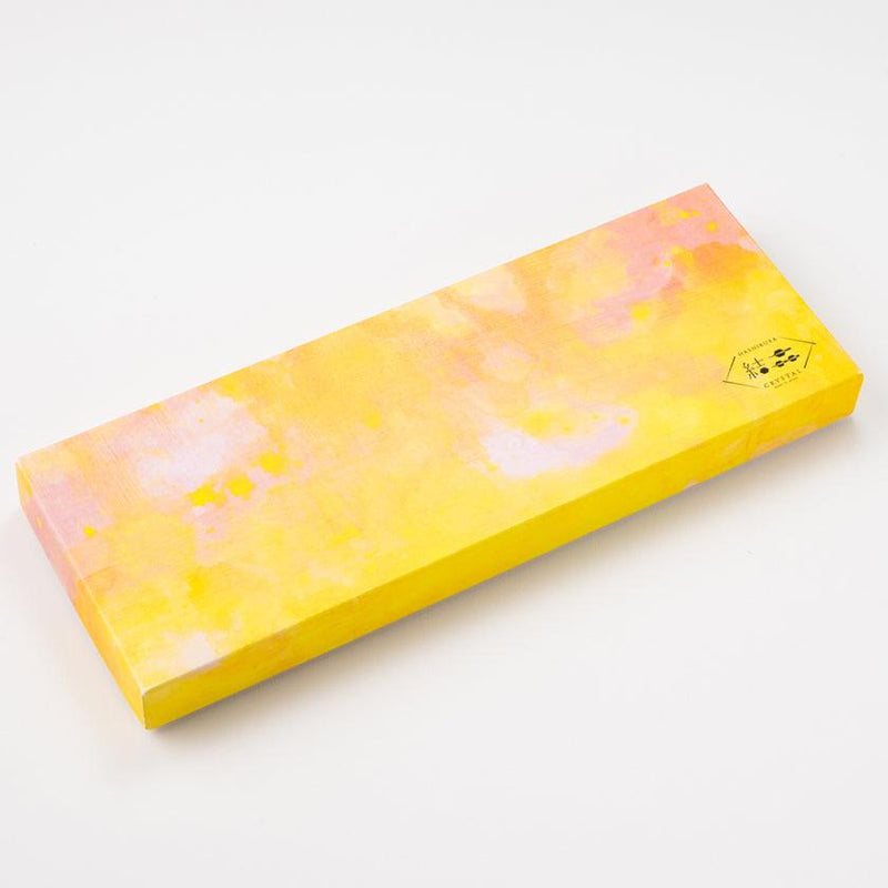 [젓가락] 箸 置 き (21.5cm) 컬러 브러시 (오렌지) | 크리스탈 | 와카 사 칠기