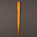 [Chopsticks] แปรงสี (สีส้ม) พร้อมที่เหลือ Chopstick (22.5 ซม.) | คริสตัล Wakasa Lacquerware
