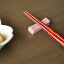 [CHOPSTICKS] PAIR NIGHT SKY WITH CHOPSTICK REST (22.5cm) | CRYSTAL | WAKASA LACQUERWARE