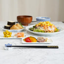 [ตะเกียบ] มือแกะสลัก Chinkin Kotobuki Seikaiha (2 คู่) | Hashimoto Kousaku Sikki | wajima lacquer