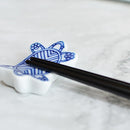 [ตะเกียบ] มือแกะสลัก Chinkin Kotobuki Seikaiha (2 คู่) | Hashimoto Kousaku Sikki | wajima lacquer