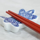 [ตะเกียบ] มือแกะสลัก Chinkin Kotobuki Seikaiha (2 คู่) | Hashimoto Kousaku Sikki | wajima lacquer