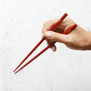 [젓가락] 손으로 그린 ​​금 또는 실버 Lacqur Namichidori Red (1 세트) | 하시모토 쿠쿠 쿠 시키 | 와지 마 래커