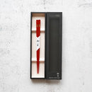 [젓가락] 손으로 그린 ​​금 또는 실버 Lacqur Namichidori Red (1 세트) | 하시모토 쿠쿠 쿠 시키 | 와지 마 래커