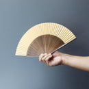 [HAND FAN] WOMEN'S ORANGE RABBIT (WITH FAN BAG) | NAGOYA FOLDING FAN | SUEHIRODO