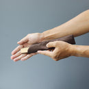 [HAND FAN] WOMEN'S ORANGE RABBIT (WITH FAN BAG) | NAGOYA FOLDING FAN | SUEHIRODO