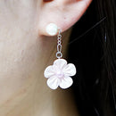 [配件4件]嬰兒粉紅色（貝雷特，胸針，耳環，袋子飾物）| tsumami kanzashi