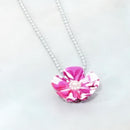 [配件4件]自由印刷（圓胸針，4-葉花胸針，耳環，吊墜）| tsumami kanzashi