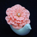 [配件4件]櫻花（奶酪，三角形胸針，方形胸針，圓胸針）| tsumami kanzashi