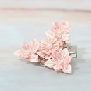 [附件4件]柳樹（胸針，髮夾，戒指，耳環）| tsumami kanzashi