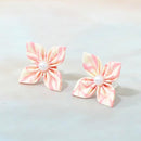 [附件4件]柳樹（胸針，髮夾，戒指，耳環）| tsumami kanzashi