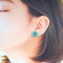 [ACCESSORY] CLOTH FLOWER AIJIRO (LIGHT BLUE) | TSUMAMI KANZASHI