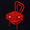 [ACCESSORY] CLOTH FLOWER KAINERI (RED) | TSUMAMI KANZASHI