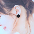 [附件]布花卡奇（黑色）| tsumami kanzashi