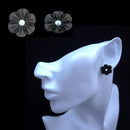 [附件]布花卡奇（黑色）| tsumami kanzashi