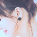 [ACCESSORY] CLOTH FLOWER SUZU (GRAY) | TSUMAMI KANZASHI