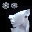 [ACCESSORY] CLOTH FLOWER SUZU (GRAY) | TSUMAMI KANZASHI