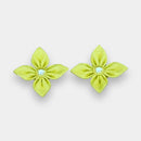 [ACCESSORY] CLOTH FLOWER SUNNY YELLOW | TSUMAMI KANZASHI | e TSUMAMI