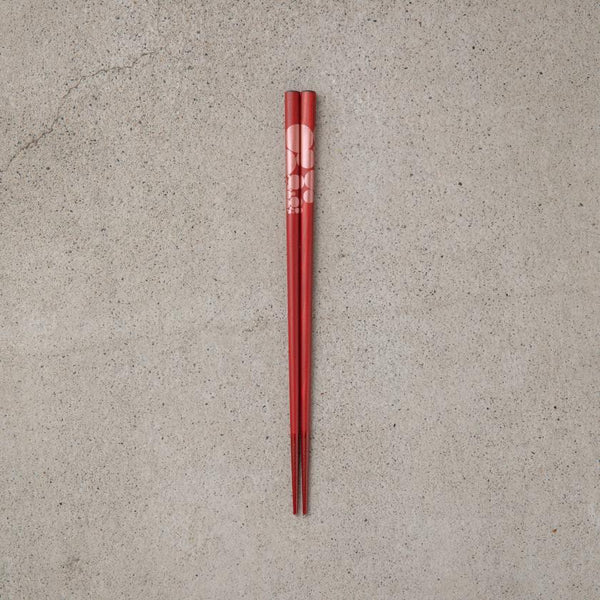 [筷子] mizutama紅色（1set）| 18禪|漆器