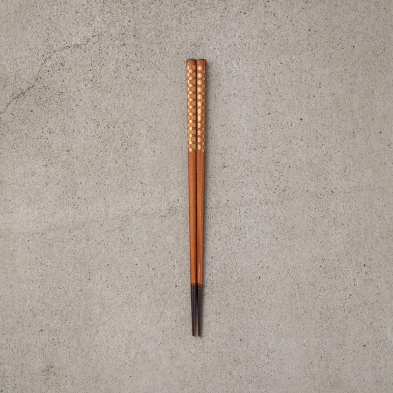 [筷子] mizutama棕色（1set）| 18禪|漆器