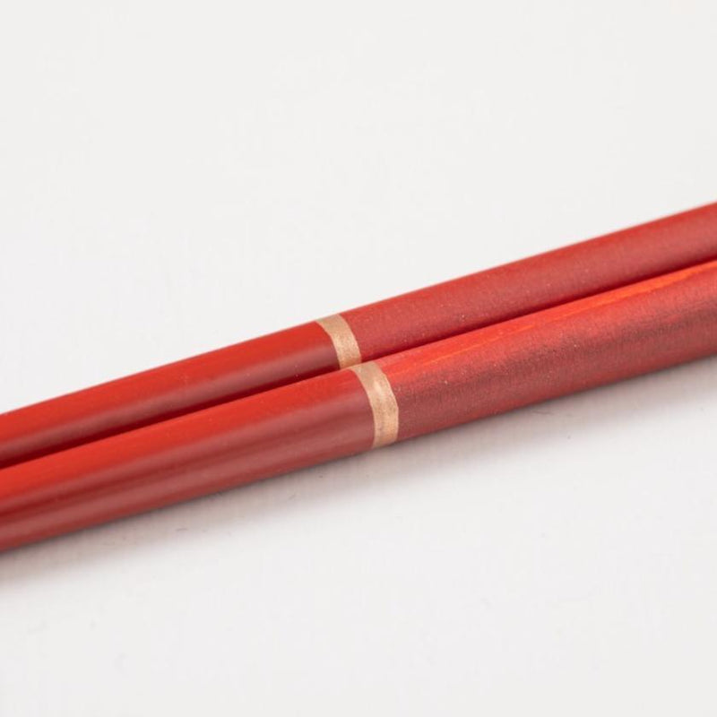 [筷子] rinakagane紅色（1set）| 18禪|漆器