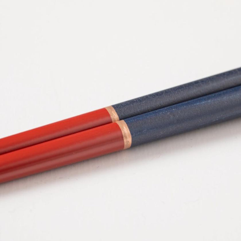 [筷子] rinakagane藍色（1set）| 18禪|漆器