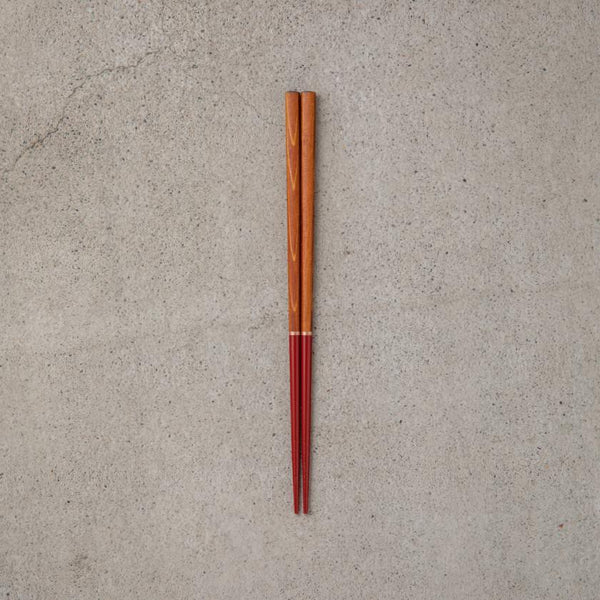[筷子] rinakagane棕色（1set）| 18禪|漆器