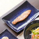 [SQUARE PLATE] INDIGO B (M) | OTANI WARE | ONISHI TOKI