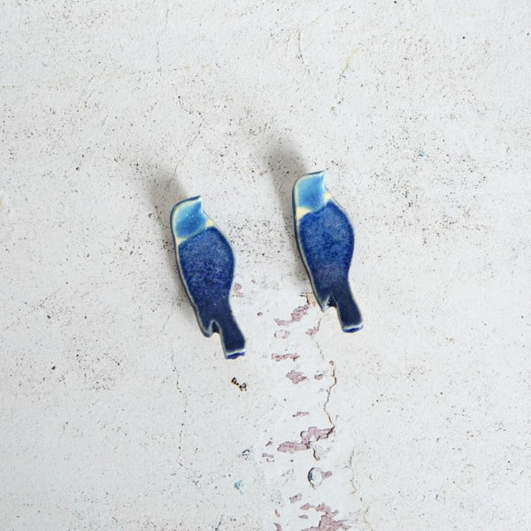 [筷子休息]靛藍鳥（2件）| OniShi Toki | Otani Ware.