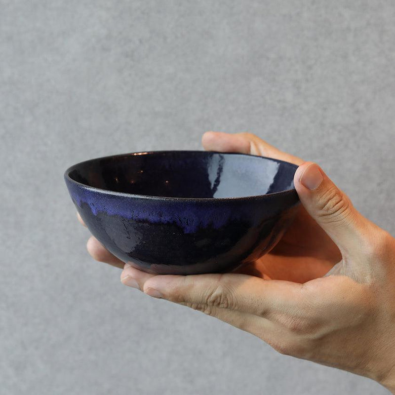 [ชุดชามฟรีและช้อน] -indigo- ฟรีชามช้อน | Otani Ware | Onishi Toki