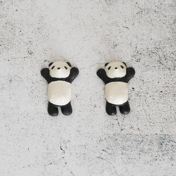 [젓가락 휴식] 팬더 (2 개) | 오타니 야키 타무라 1784 | 오타니 도자기