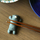[CHOPSTICK REST] BEAR (2 PIECES) | OTANI WARE | OTANIYAKI TAMURA 1792
