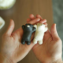 [CHOPSTICK REST] BEAR (2 PIECES) | OTANI WARE | OTANIYAKI TAMURA 1792