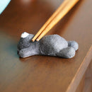 [CHOPSTICK REST] BEAR (2 PIECES) | OTANI WARE | OTANIYAKI TAMURA 1792