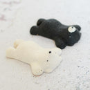 [CHOPSTICK REST] BEAR (2 PIECES) | OTANI WARE | OTANIYAKI TAMURA 1792