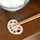 [CHOPSTICK REST] LOTUS ROOT | OTANI WARE | OTANIYAKI TAMURA 1793