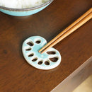 [CHOPSTICK REST] LOTUS ROOT | OTANI WARE | OTANIYAKI TAMURA 1793